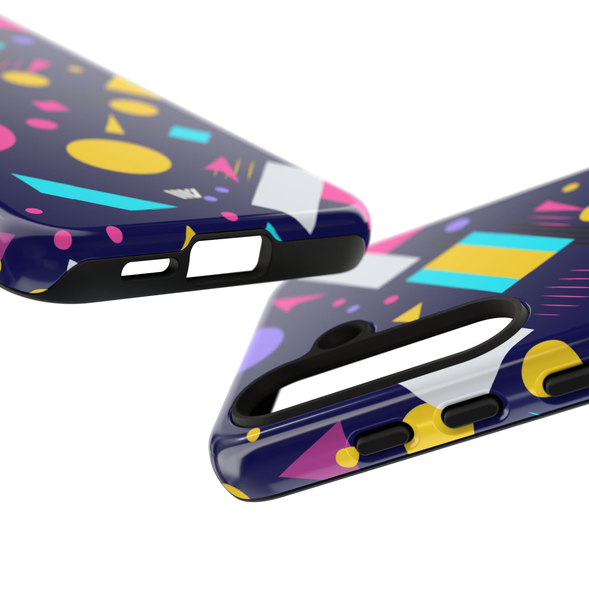 80s / 90s RETRO PATTERN DARK | Tough Phone Case