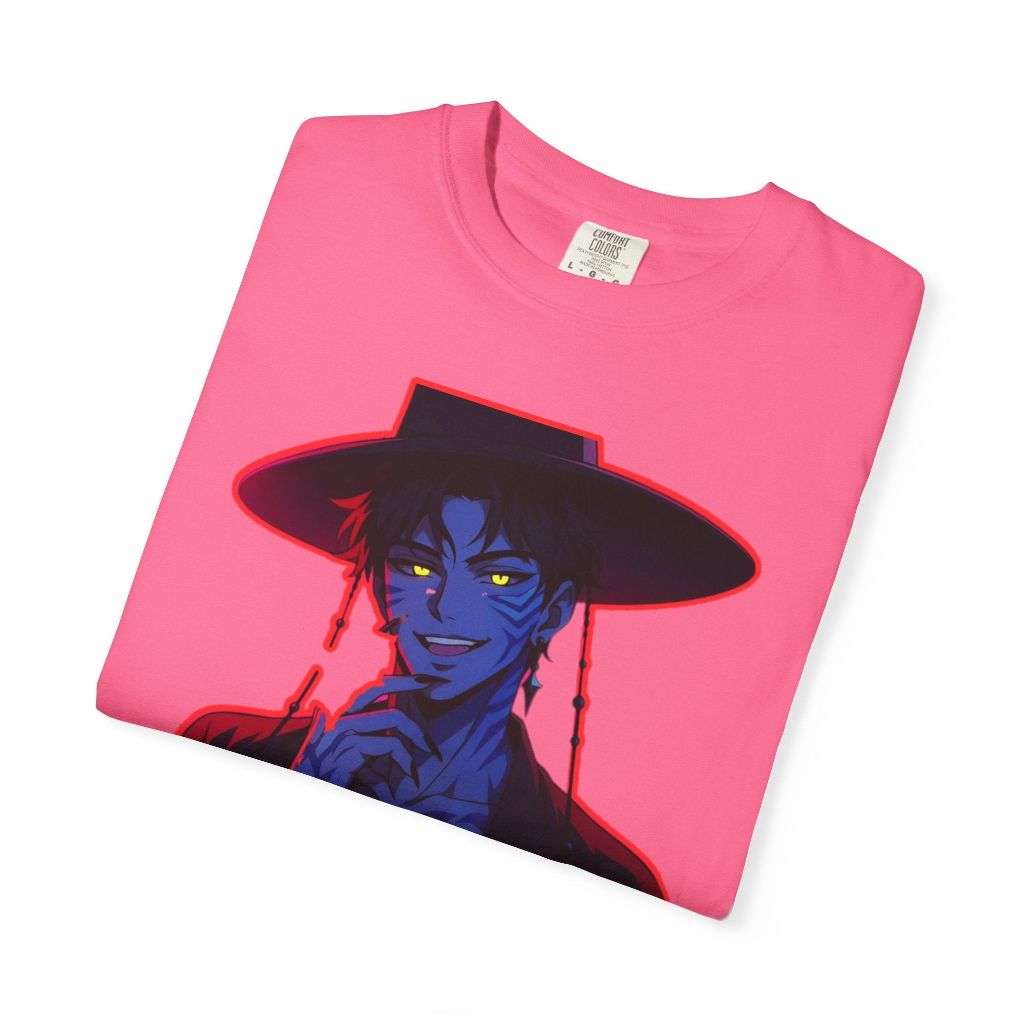 Kpop Anime-Inspired Unisex T-Shirt, Retro Anime Tee, Cool Graphic Shirt, Gift for Anime Lovers, Fashionable Streetwear