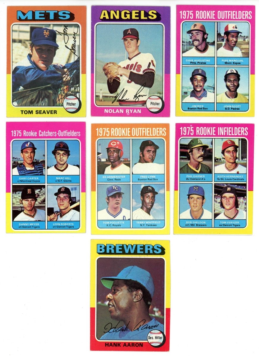 1975 TOPPS BASEBALL COMPLETE SET BREAK - 15 CARDS PER BOX! INCLUDES 1 OR MORE HOFER!