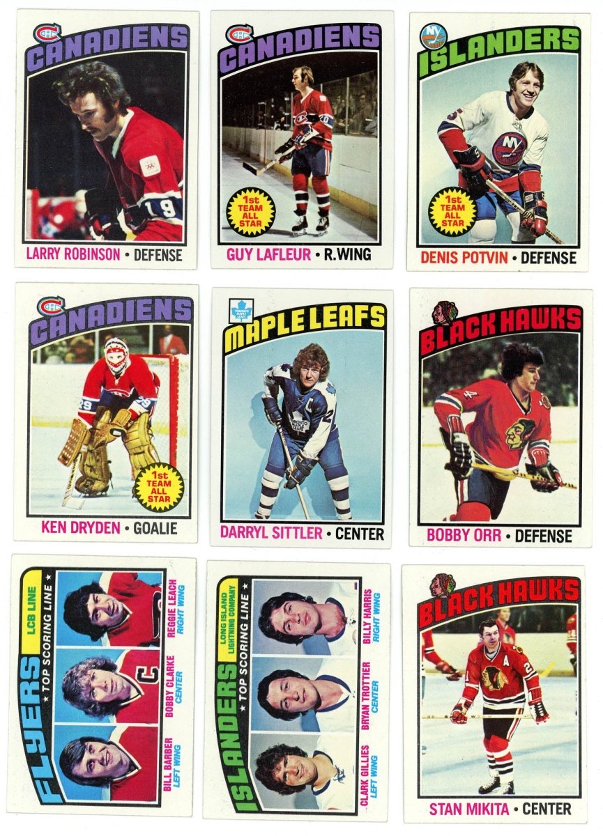 1976-77 TOPPS HOCKEY COMPLETE SET BREAK - 12 CARDS PER BOX! 2 HOFERS IN EVERY BOX!