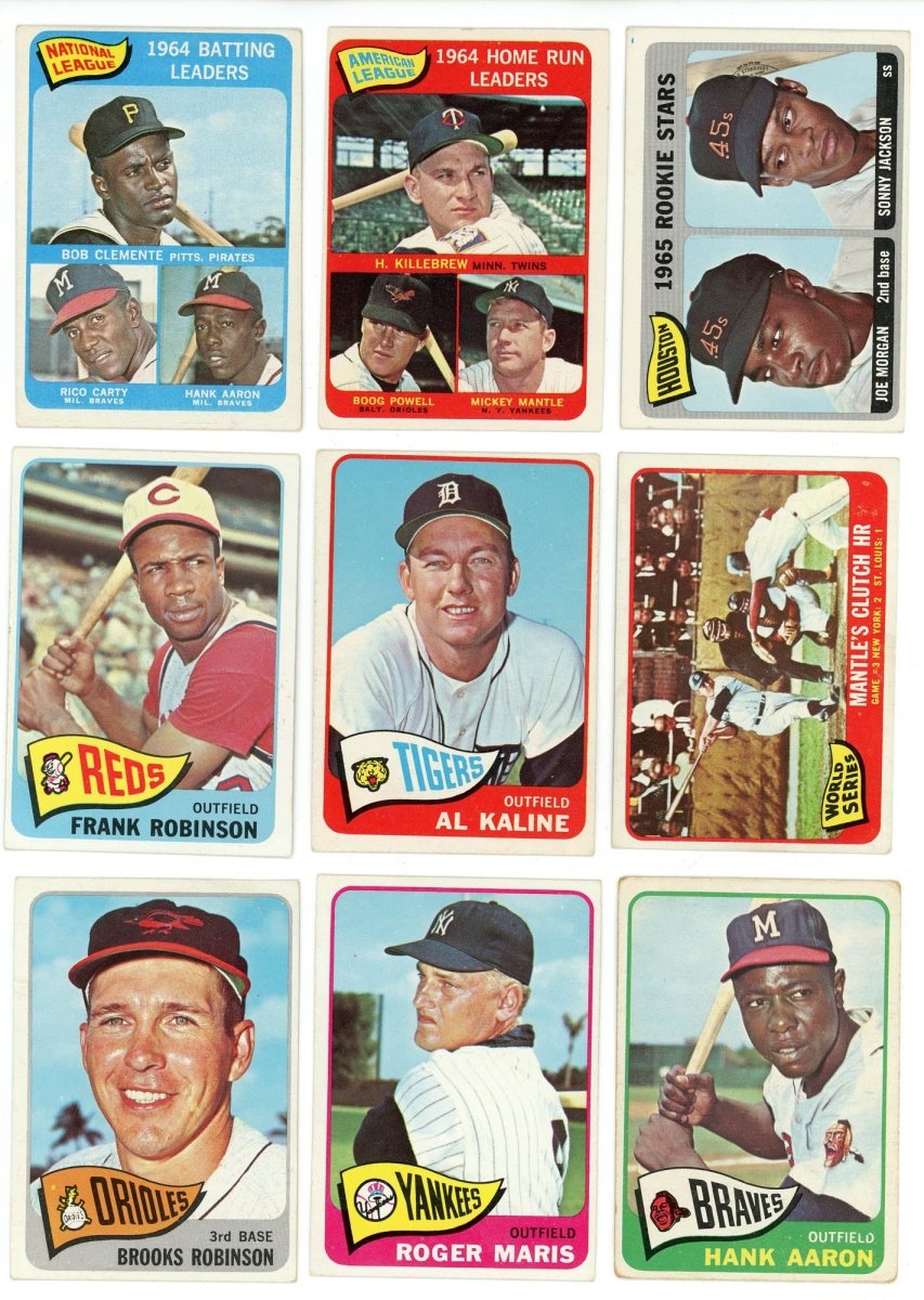 1965 TOPPS BASEBALL COMPLETE SET BREAK - 10 CARDS PER BOX! (1) HOFer & (1-2) High # Cards per box!