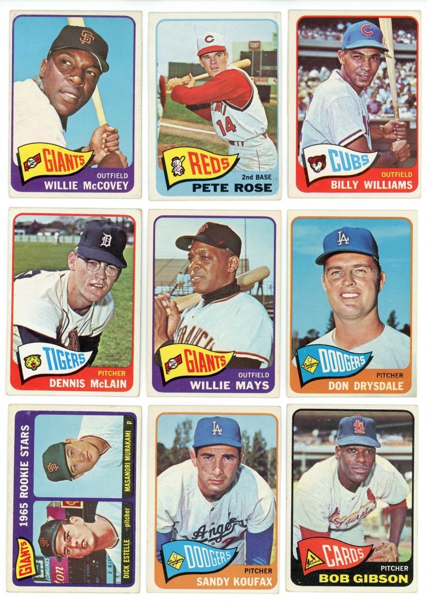 1965 TOPPS BASEBALL COMPLETE SET BREAK - 10 CARDS PER BOX! (1) HOFer & (1-2) High # Cards per box!