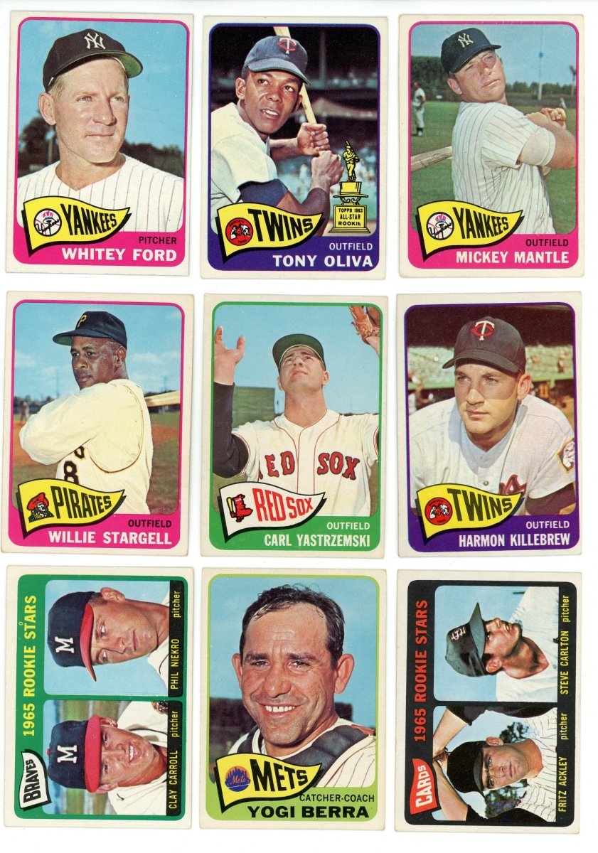 1965 TOPPS BASEBALL COMPLETE SET BREAK - 10 CARDS PER BOX! (1) HOFer & (1-2) High # Cards per box!