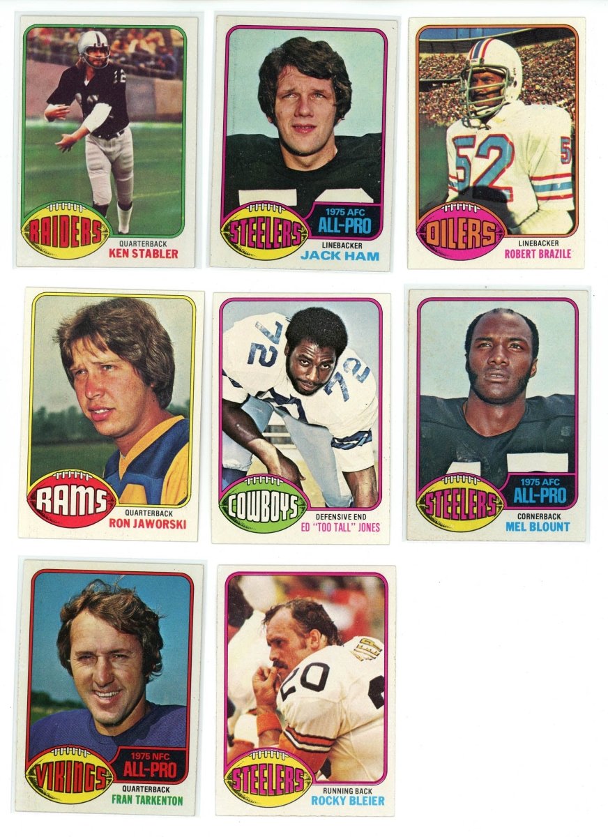 1976 TOPPS FOOTBALL COMPLETE SET BREAK - 17 CARDS PER BOX! (2) HOFERS PER BOX!