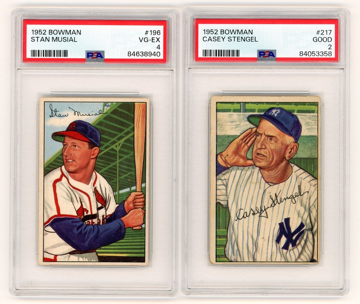 1952 BOWMAN BASEBALL COMPLETE GRADED SET BREAK - 2 GRADED CARDS PER BOX!