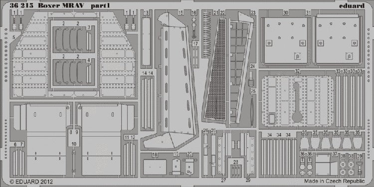 Eduard 36215 1/35 Armor- Boxer MRAV for HBO(D)