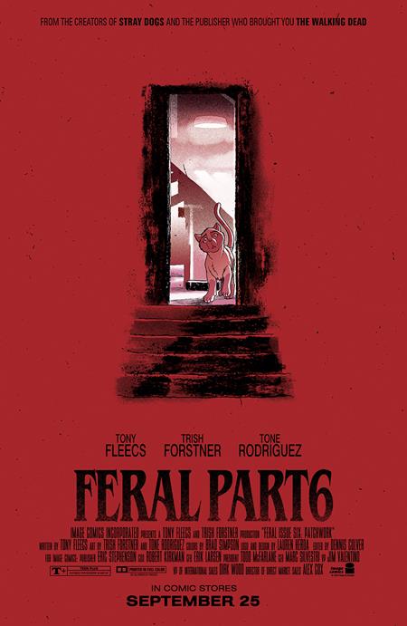 Feral #6 B Tony Fleecs & Trish Forstner Movie Homage Variant (09/25/2024) Image