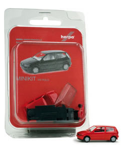 Herpa 12140 HO Scale Volkswagen Polo 2-Door - Minikit -- Various Standard Colors