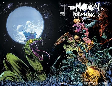 The Moon Is Following Us #1 (Of 10) B Daniel Warren Johnson & Mike Spicer Wraparound Variant (09/18/2024) Image