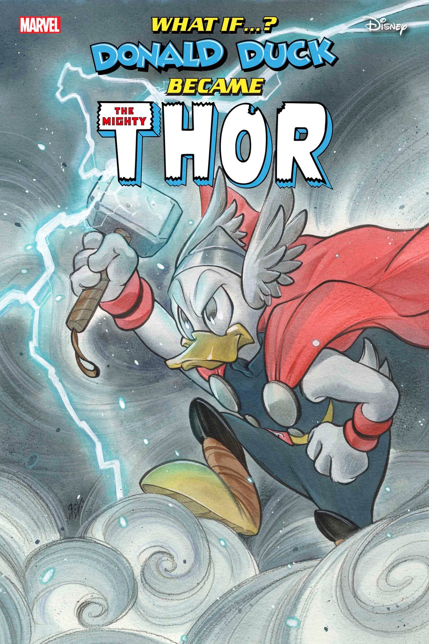 What If Donald Duck Became Thor #1 C Peach Momoko Variant (09/04/2024) Marvel