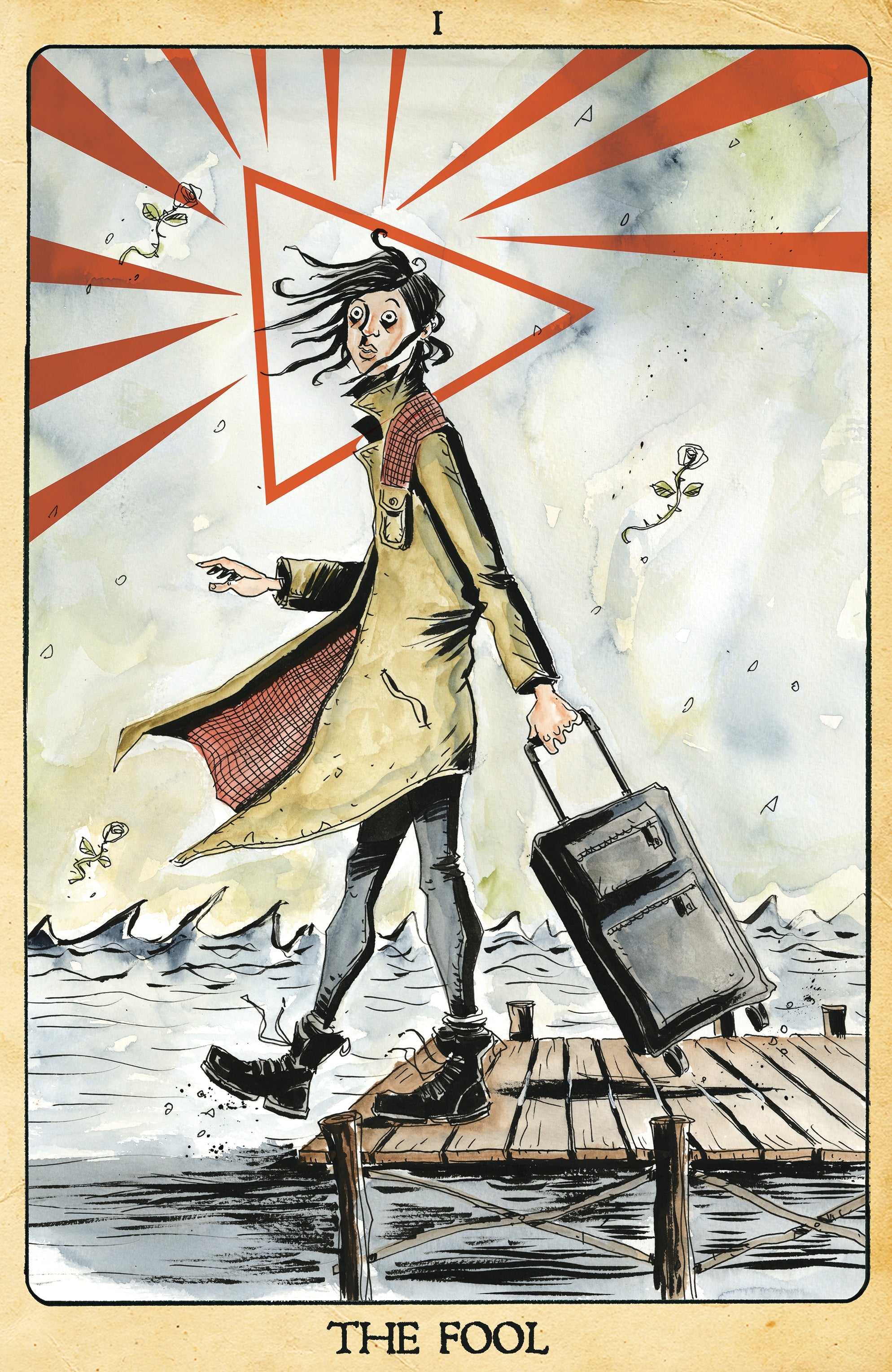Minor Arcana #1 C 1:10 Tarot Card Jeff Lemire Variant (09/04/2024) Boom