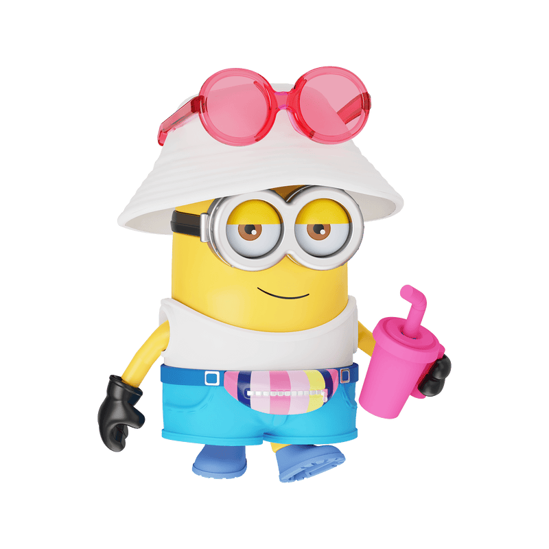 Blokees Minions Mokoo Series - 02 Summer Bello [Single Blind Box]