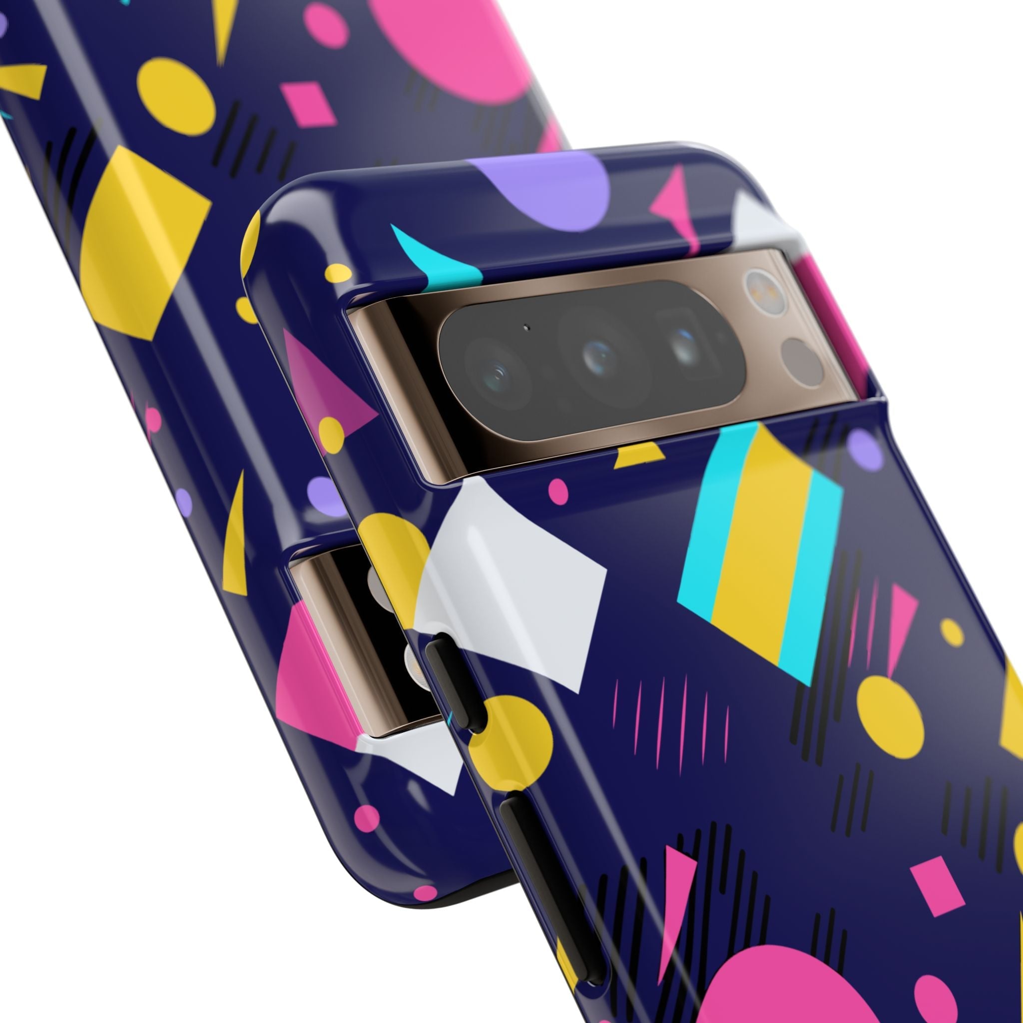 80s / 90s RETRO PATTERN DARK | Tough Phone Case