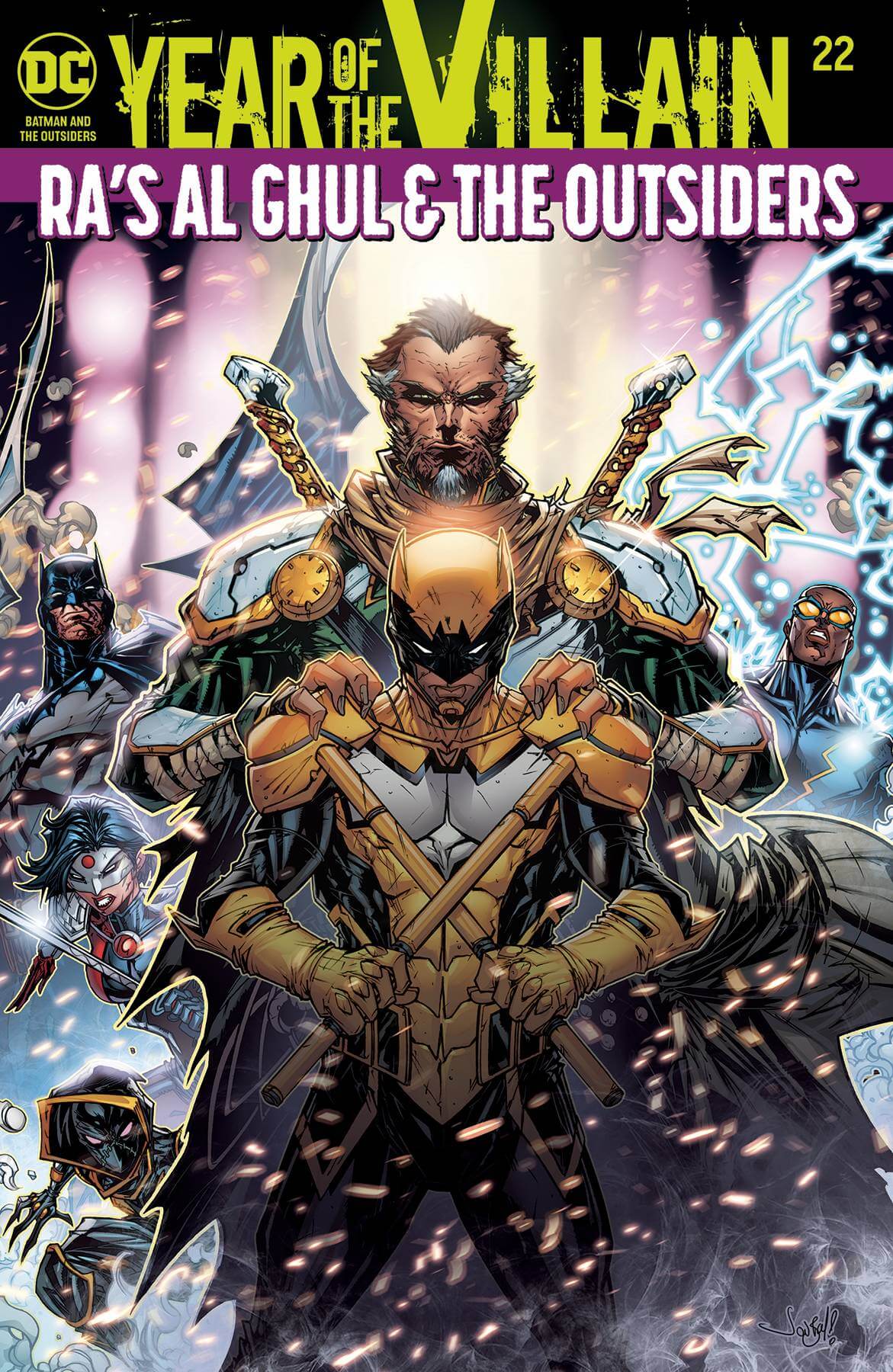 BATMAN AND THE OUTSIDERS #7 A Jonboy Meyers Acetate YOTV (11/13/2019) DC