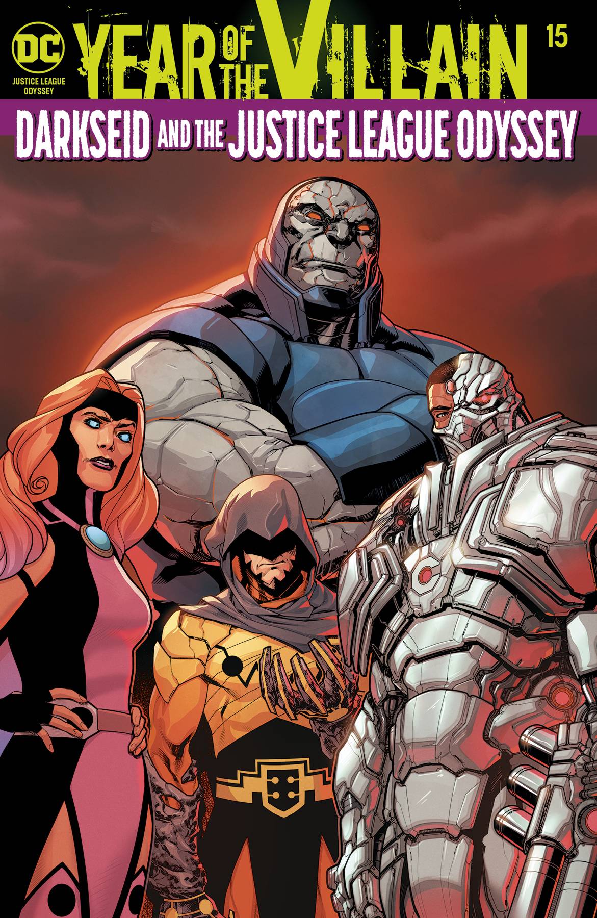 JUSTICE LEAGUE ODYSSEY #15 A Neil Googe Dan Abnett Acetate YOTV (11/13/2019) DC