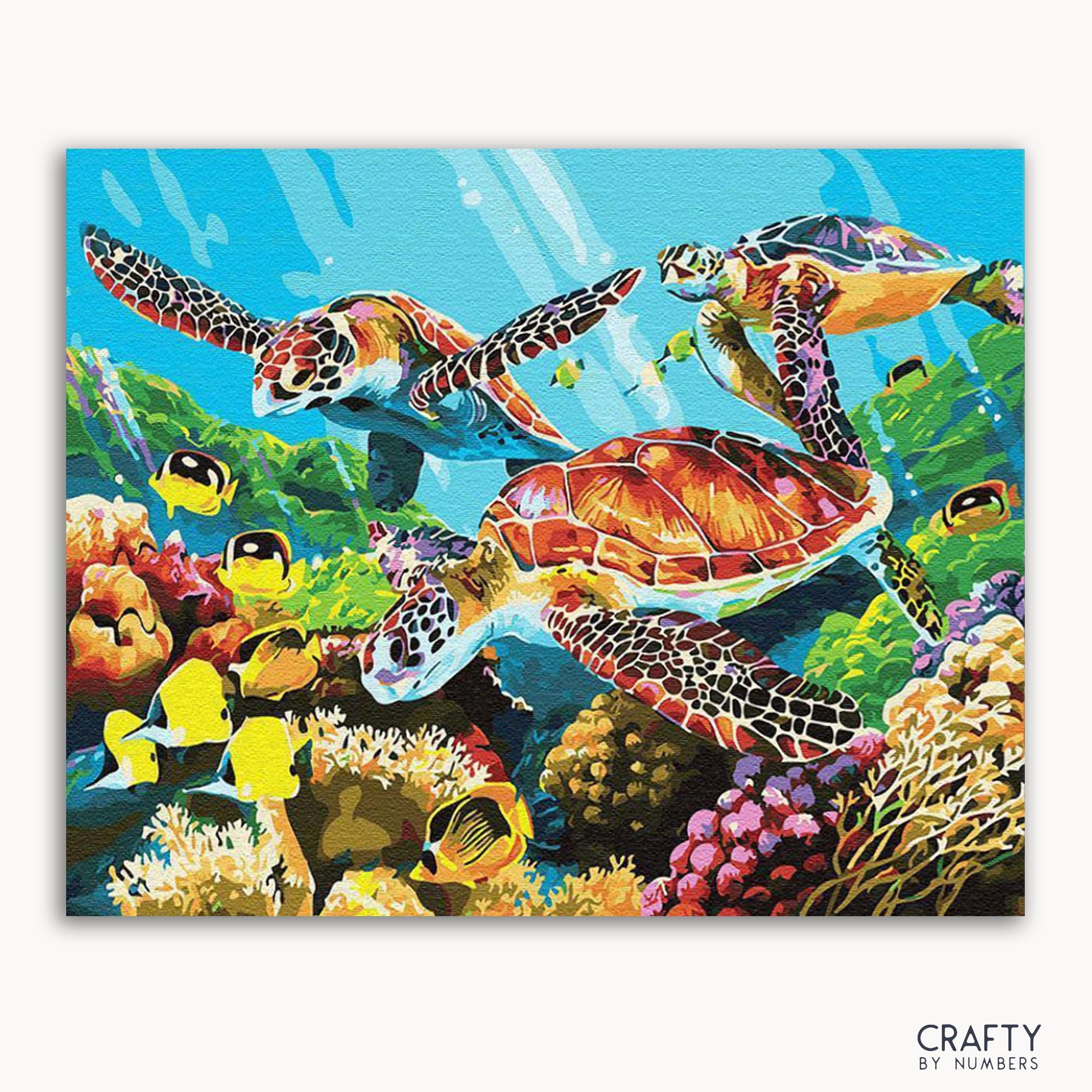 Sea Turtle Family