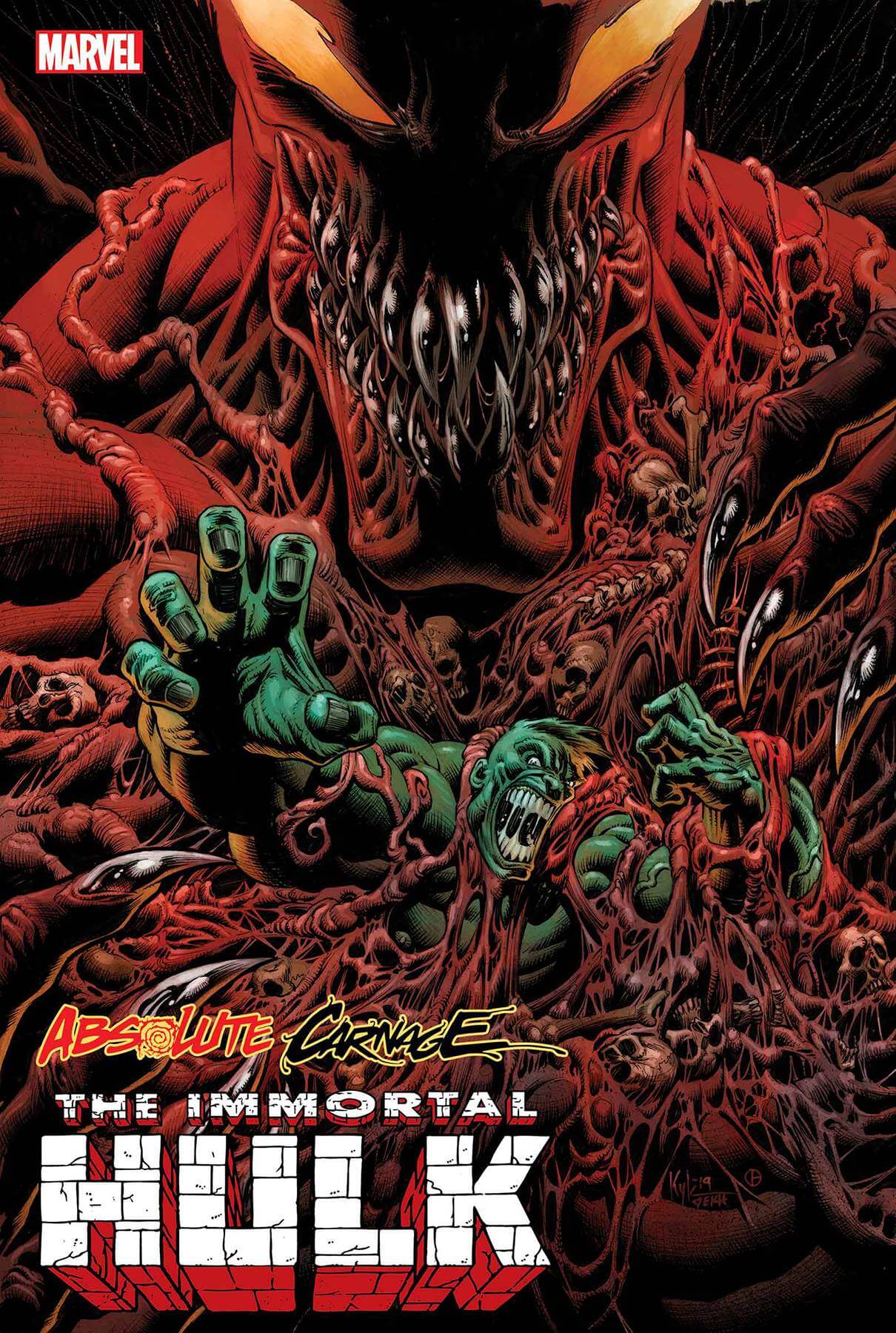 ABSOLUTE CARNAGE IMMORTAL HULK #1 Kyle Hotz Al Ewing AC (10/02/2019) Marvel