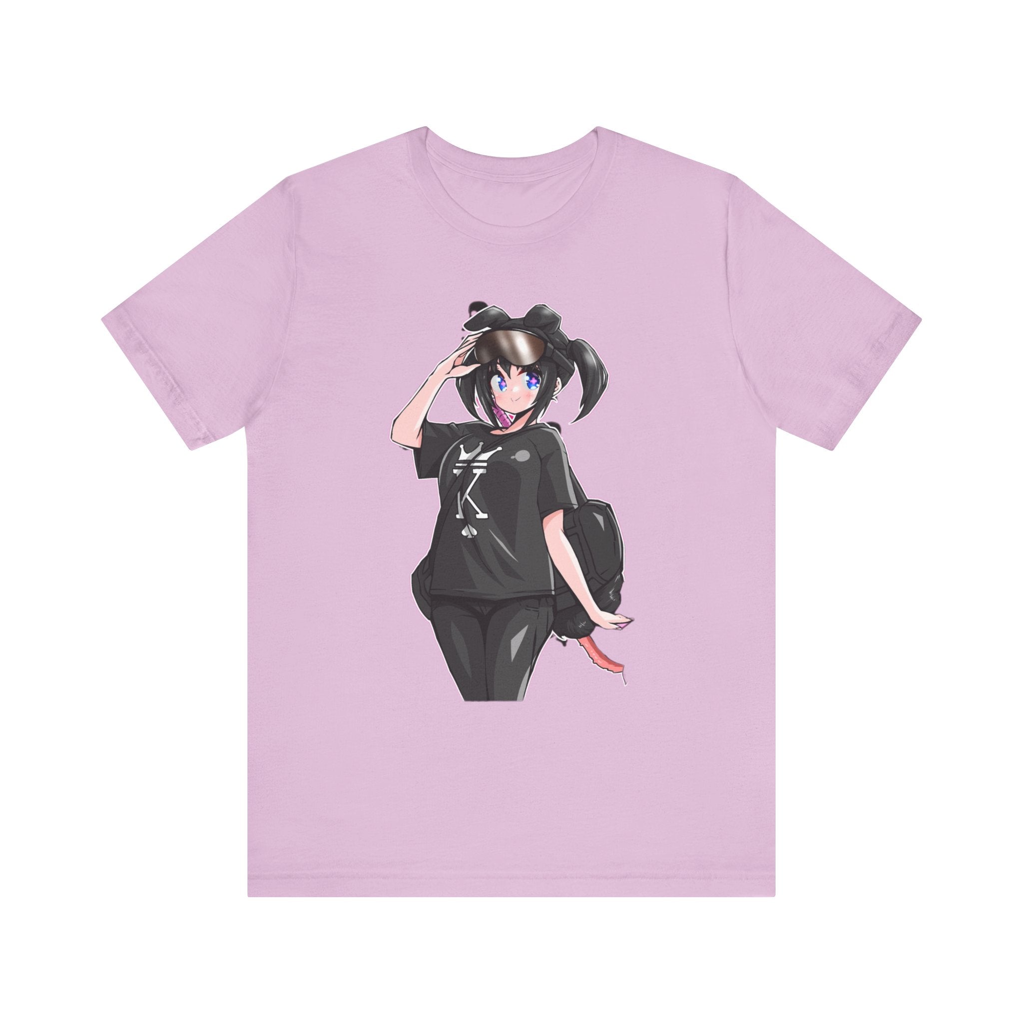 Lewd Anime-Themed Unisex Tee for Fans, Cute Graphic T-Shirt, Comfortable Everyday Wear, Perfect Gift for Anime Lovers, Stylish Casual Top
