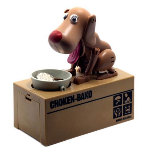 Robotic Dog Piggy Bank – Fun Coin-Eating Money Box