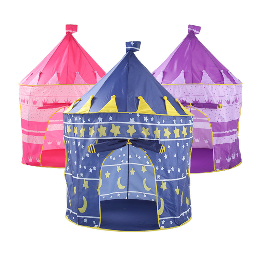 Kids Outdoor Play Tent – Foldable Castle Tent for Indoor and Outdoor Fun