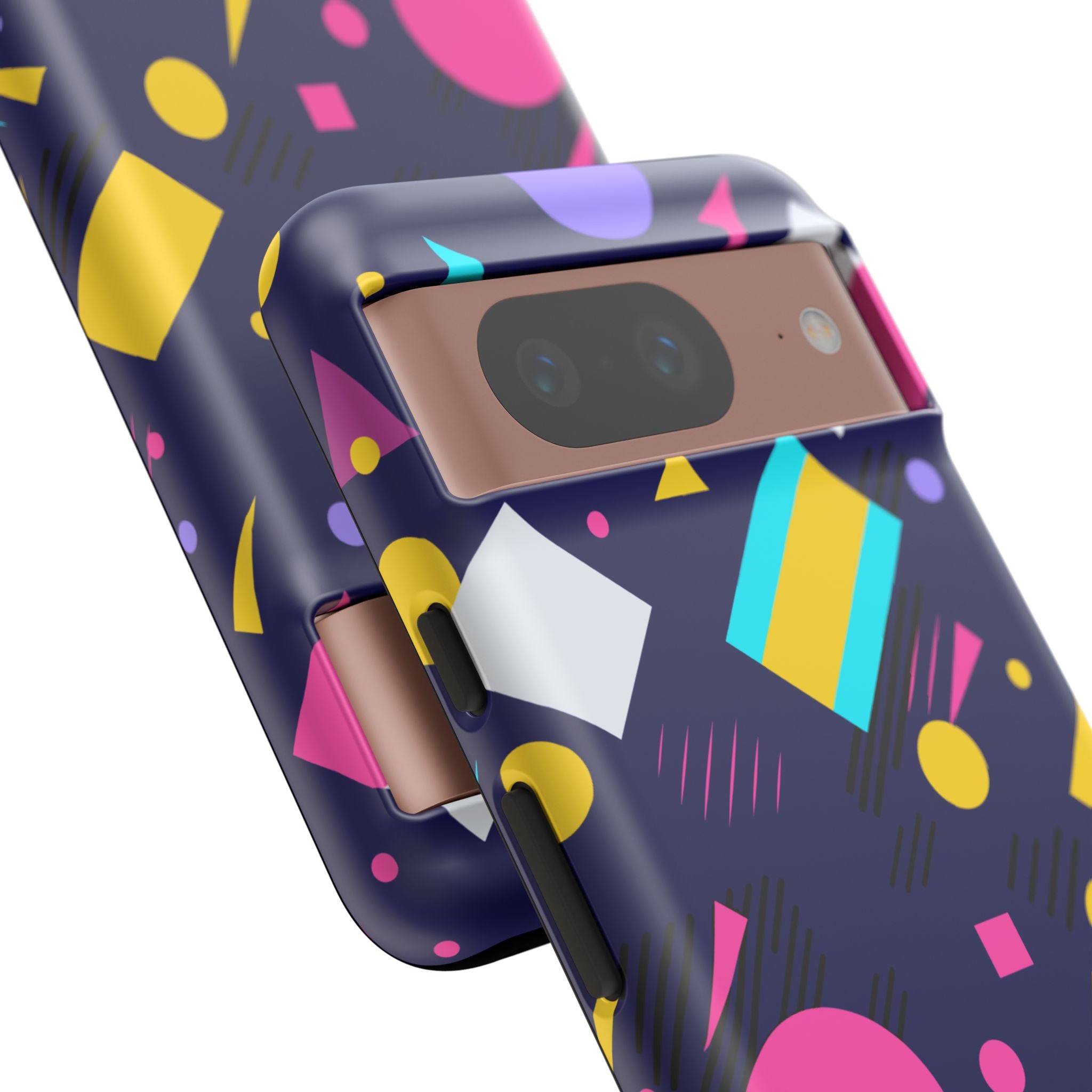 80s / 90s RETRO PATTERN DARK | Tough Phone Case