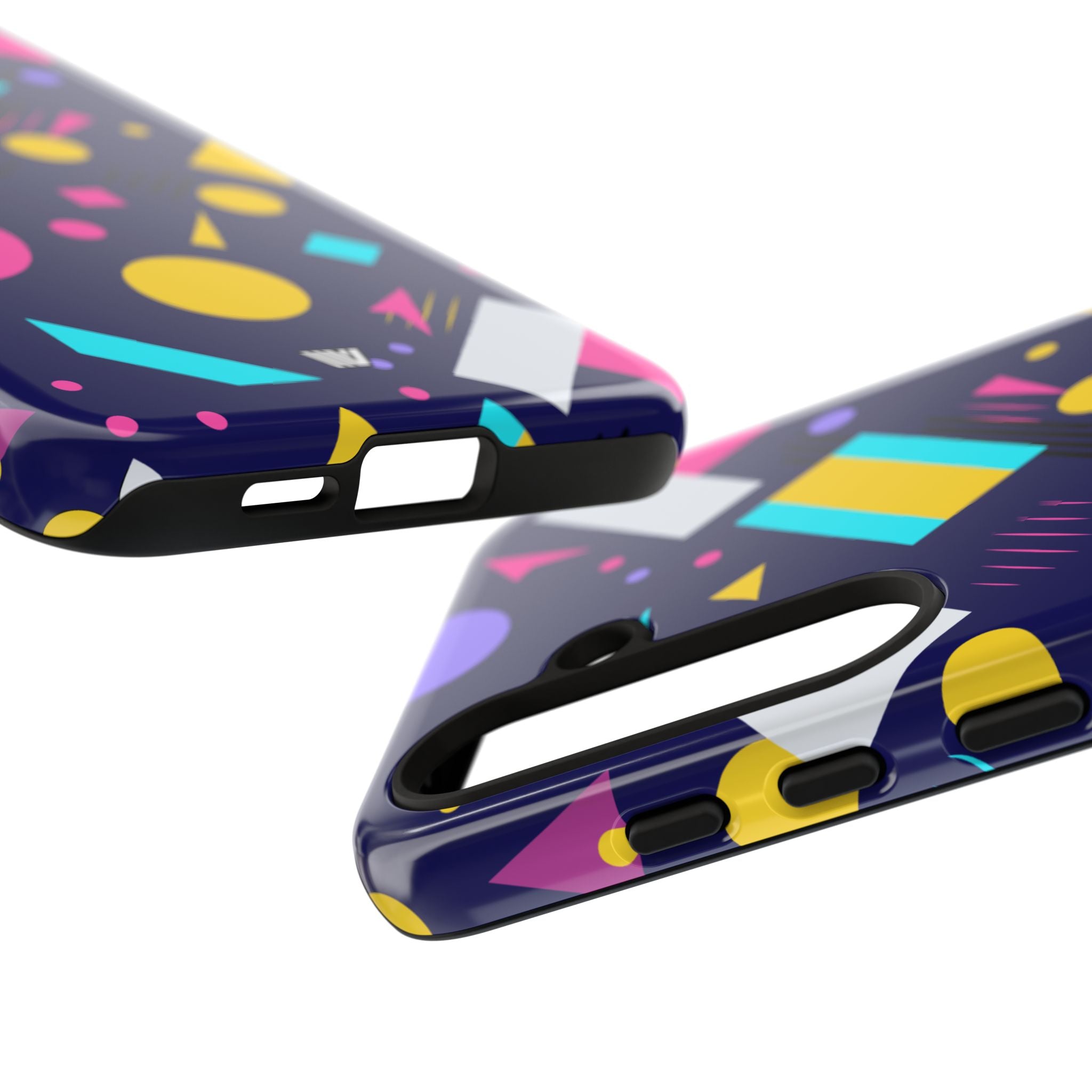 80s / 90s RETRO PATTERN DARK | Tough Phone Case