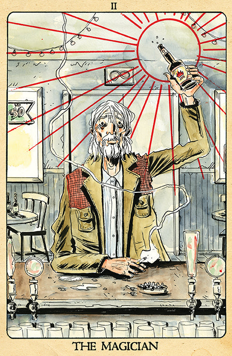 Minor Arcana #2 C 1:10 Tarot Card Jeff Lemire Variant (10/09/2024) Boom