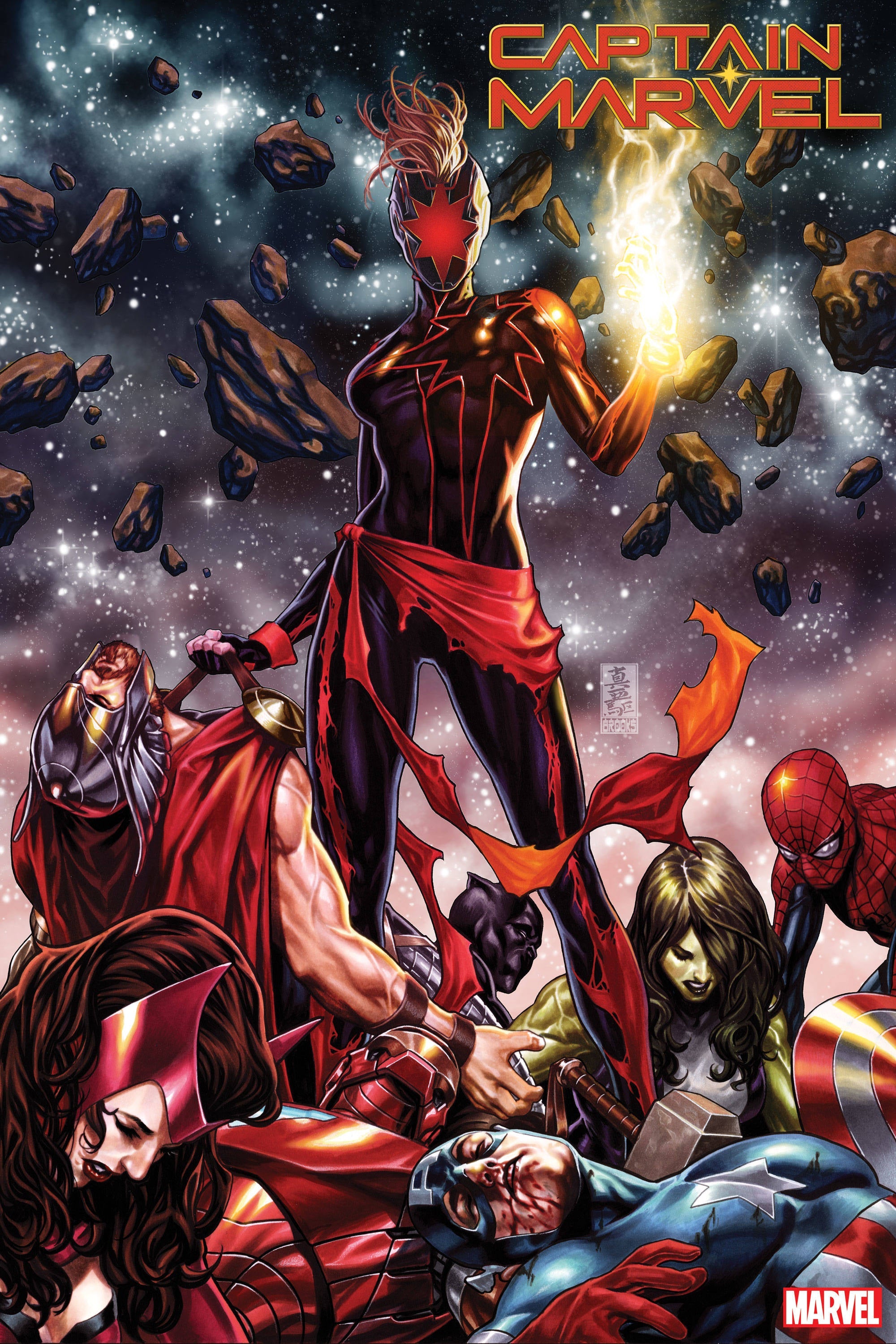 CAPTAIN MARVEL #12 A Mark Brooks Kelly Thompson (11/20/2019) MARVEL