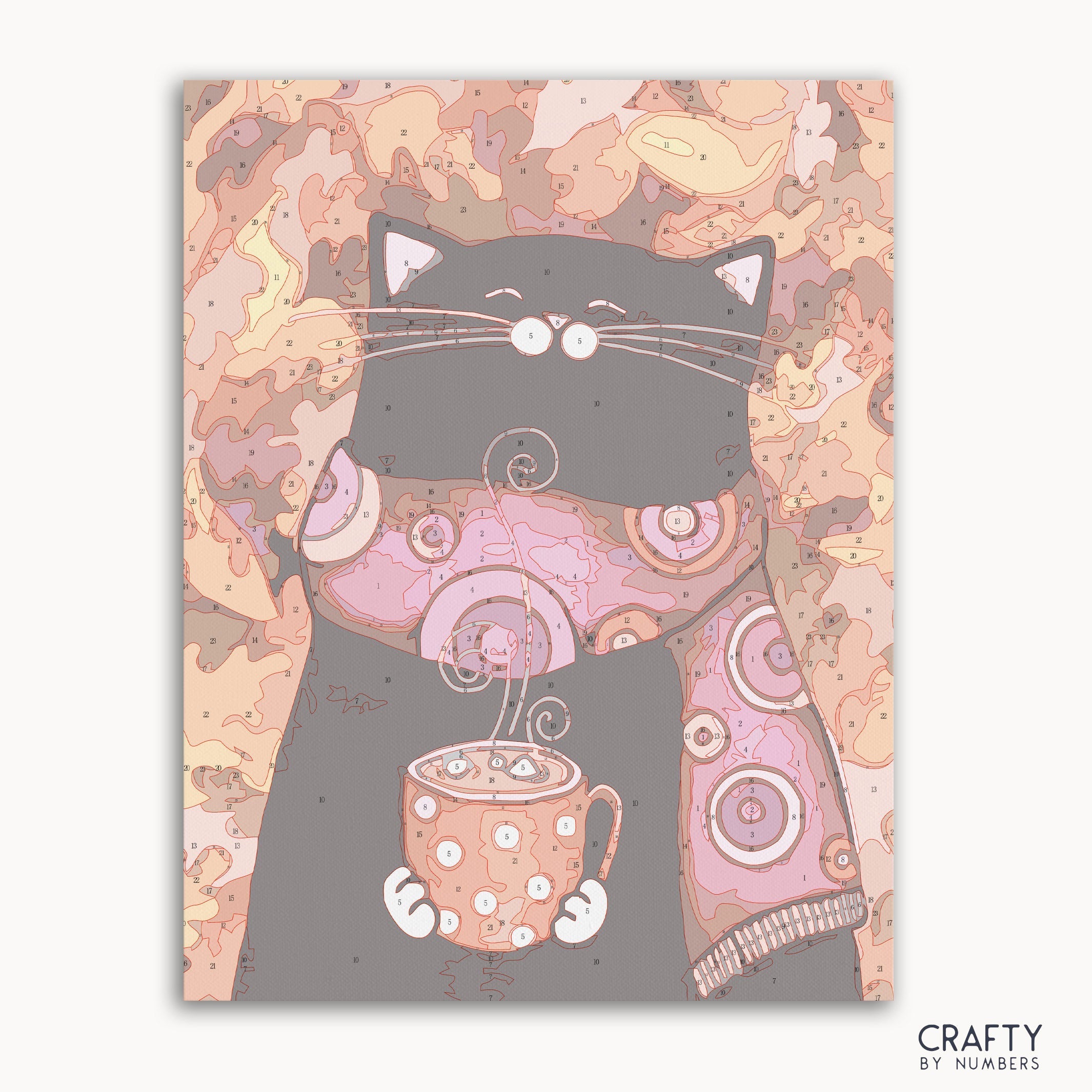 Cat with Marshmallows