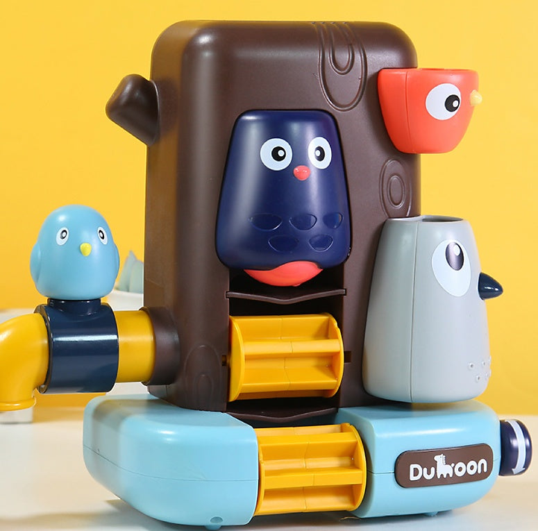 Waterwheel Bath Toy – Fun Spin-and-Flow Plastic Runner