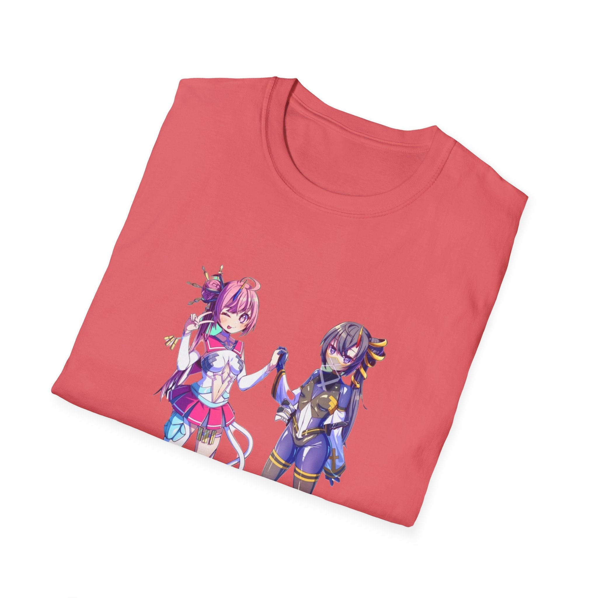 Anime-Inspired lewd Unisex T-Shirt, Cute Graphic Tee, Casual Wear, Gift for Fans, Cosplay Apparel