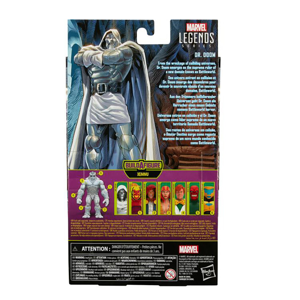 Super Villians Marvel Legends - Dr. Doom 6-Inch Action Figure (Xemnu Build-A-Figure)