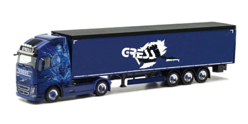 Herpa 312219 1/87 Scale Helmut Gress Transport - Volvo Fh Gl