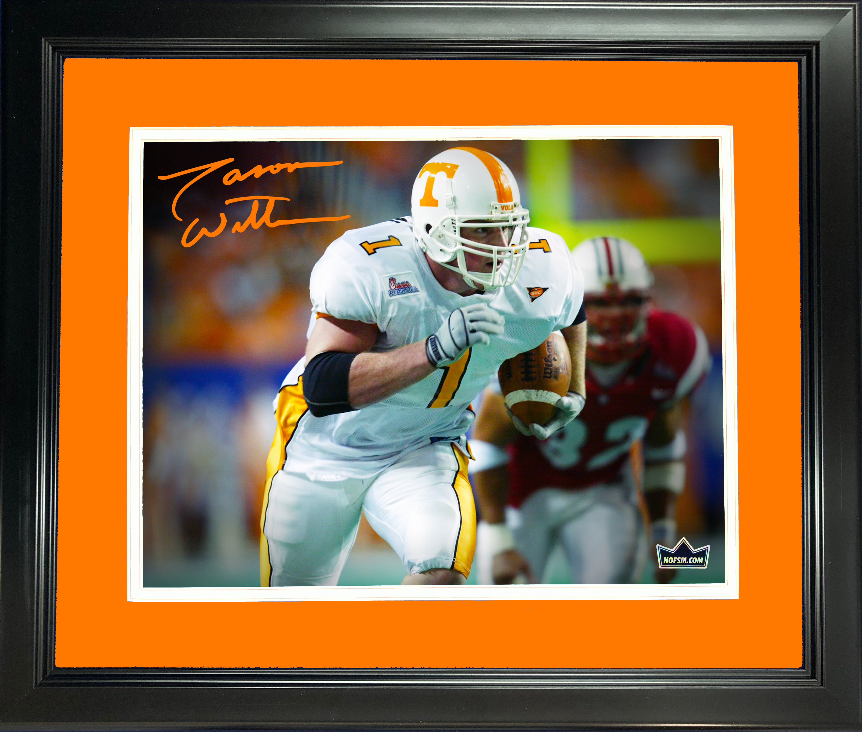 Framed Jason Witten Facsimile Laser Engraved Signature Auto Tennessee Volunteers 11"x14" College Football Photo HOFSM Holo