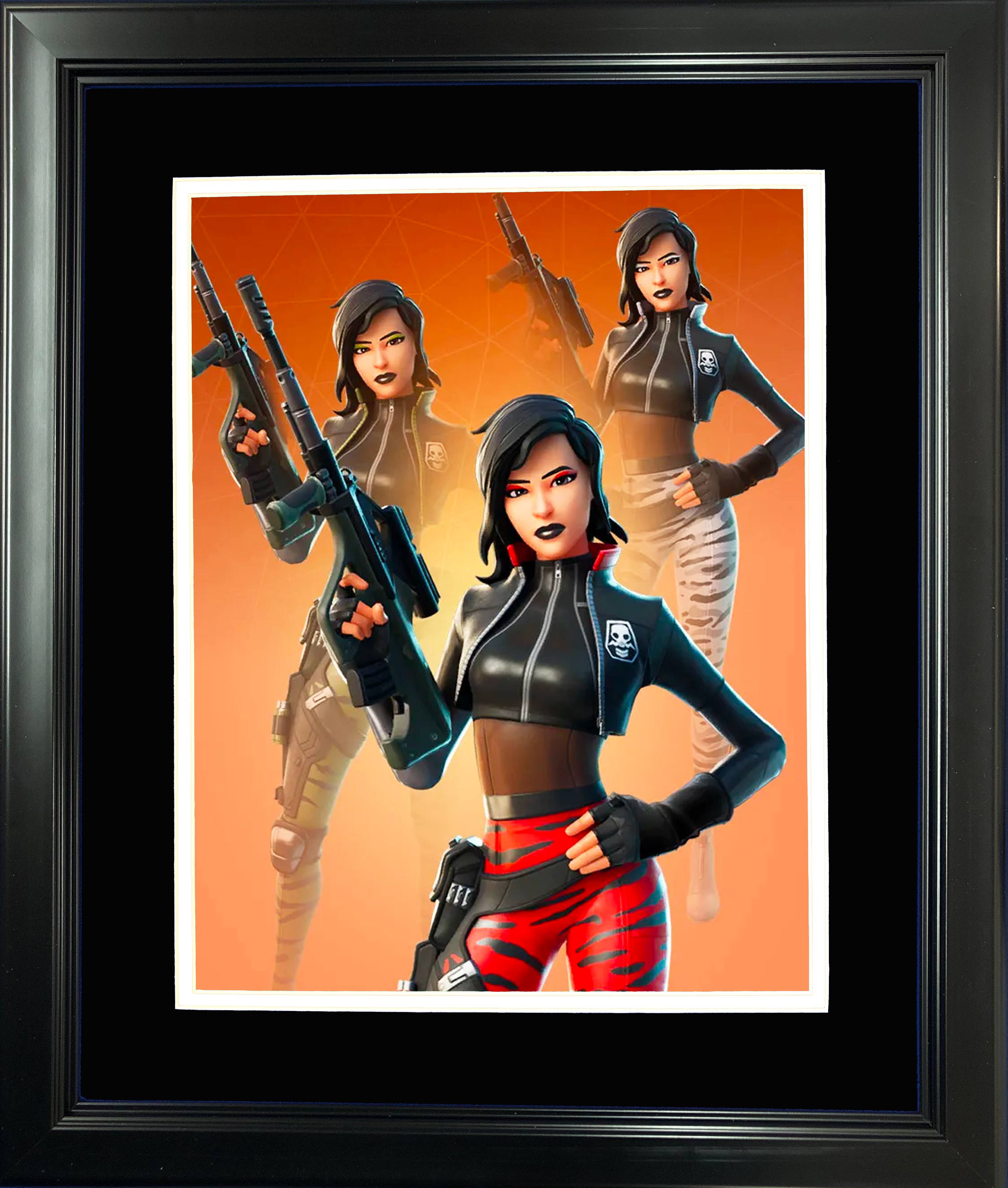Framed Sorana Legendary Fortnite Skin 11"x14"Video Game Photo