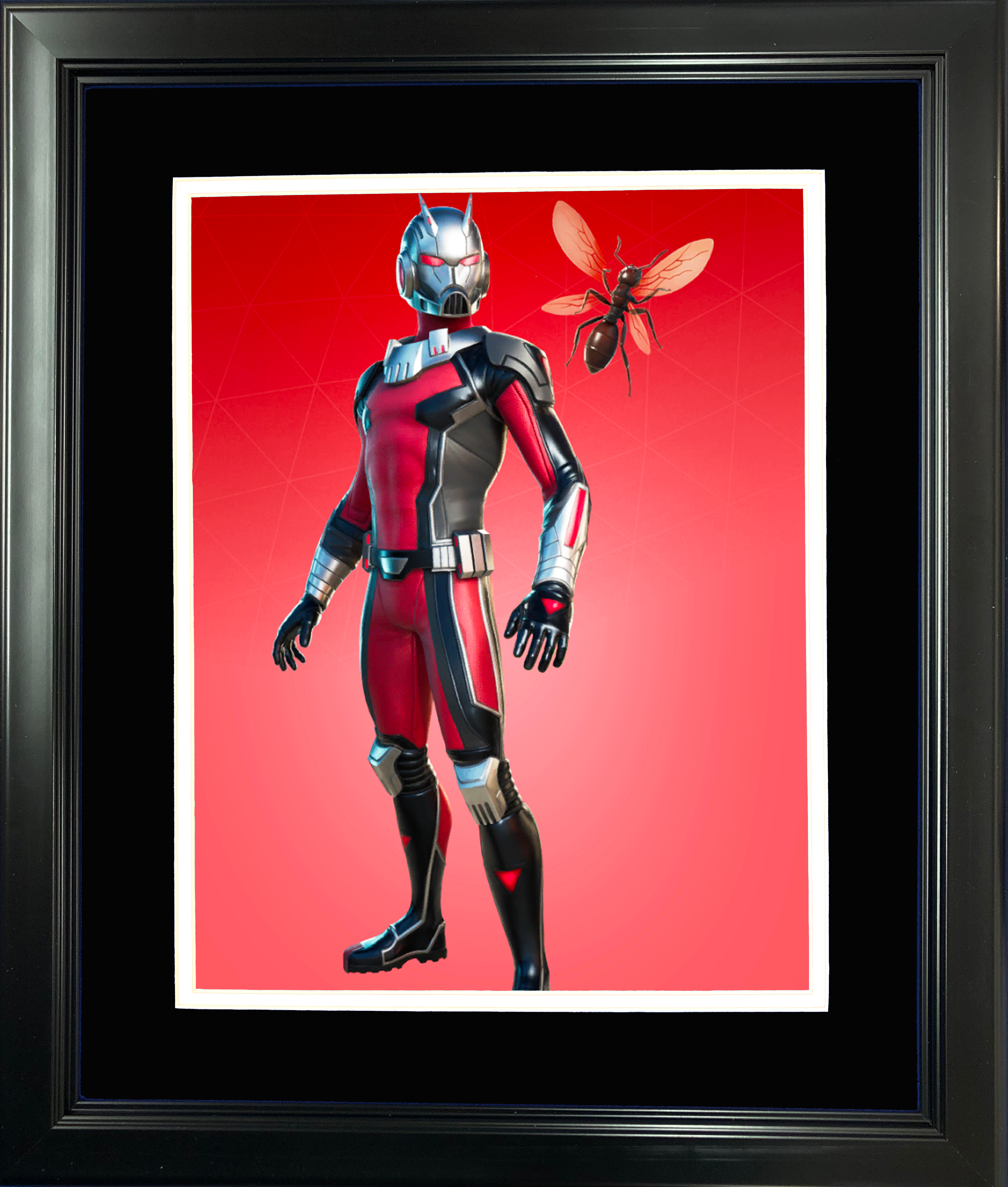 Framed Ant-Man Marvel Fortnite Skin 11"x14"Video Game Photo