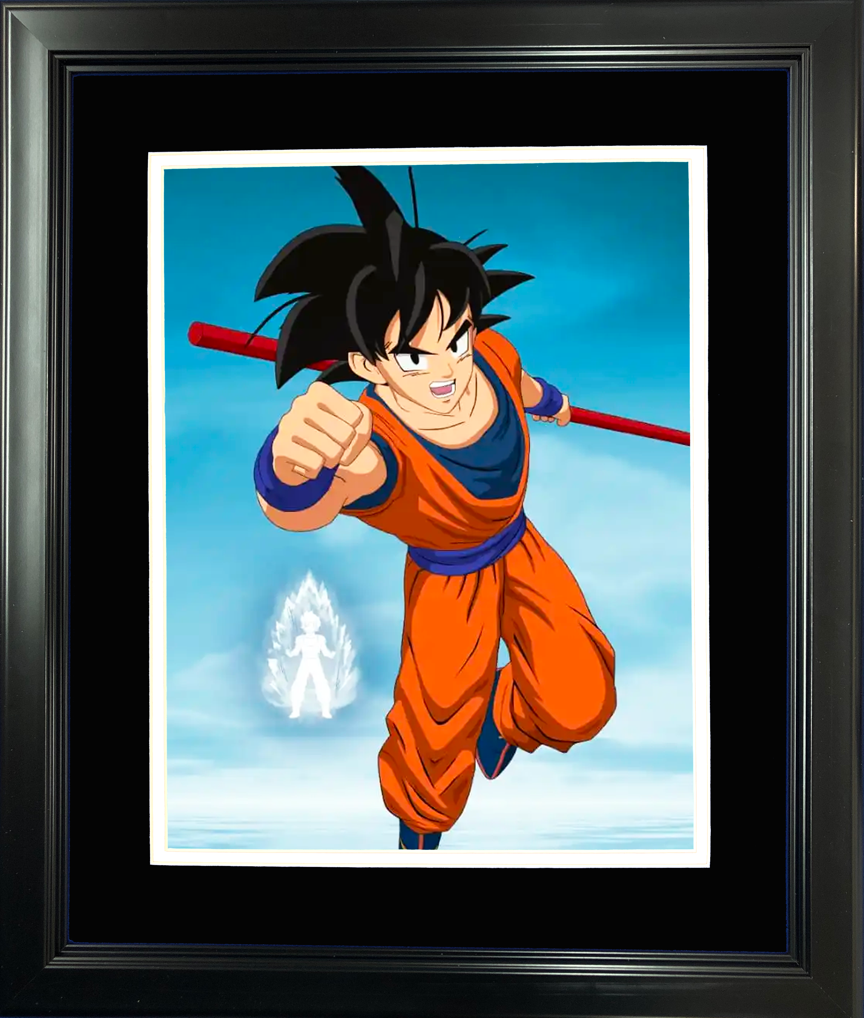 Framed Son Goku Legendary Fortnite Skin 11"x14"Video Game Photo