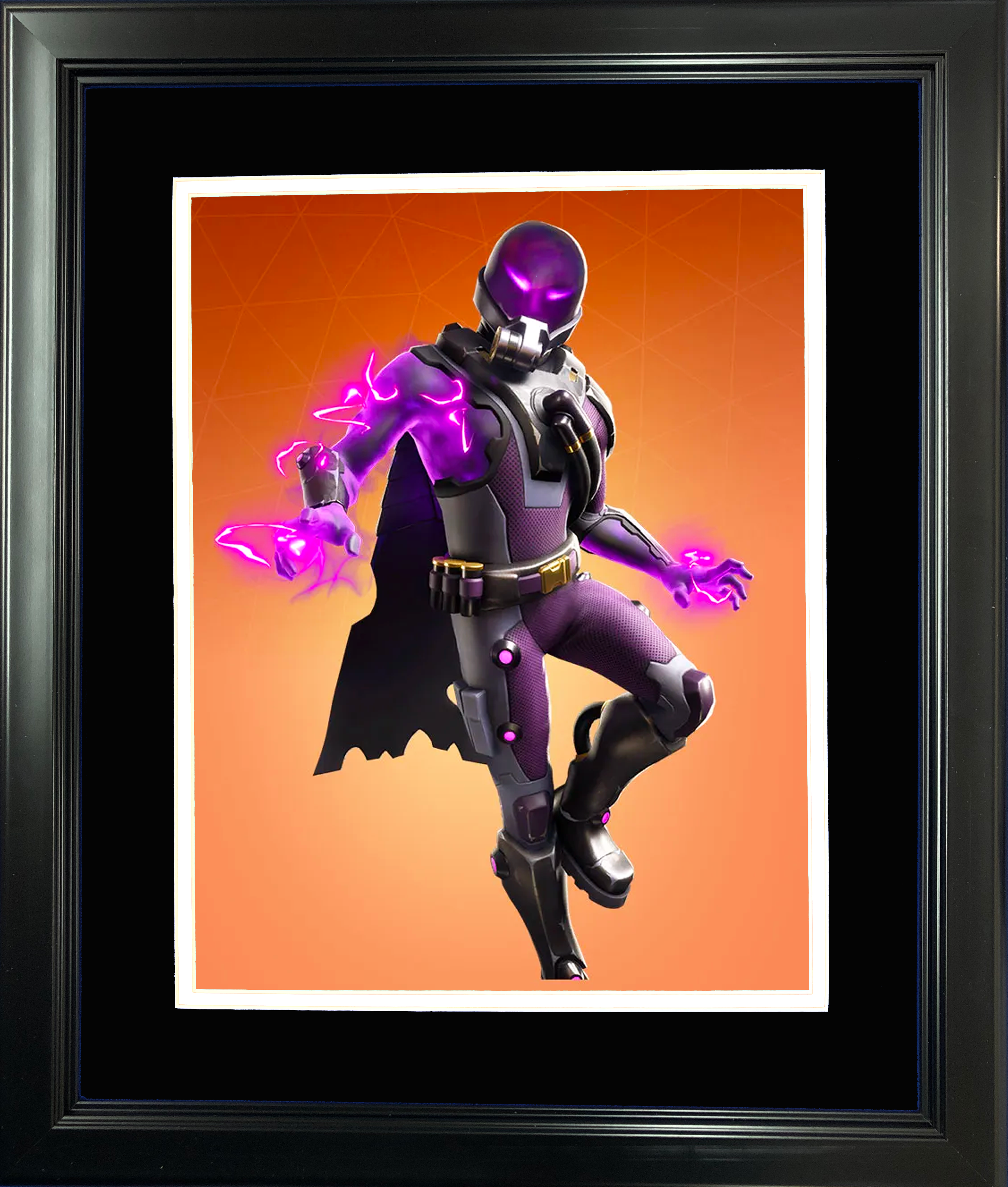Framed Tempest Legendary Fortnite Skin 11"x14" Video Game Photo