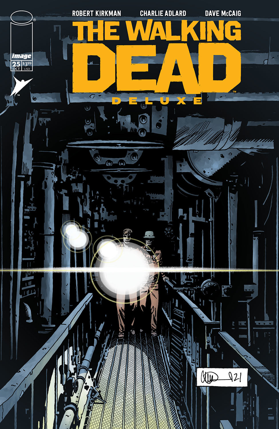Walking Dead Dlx #25 C Charlie Adlard Variant (Mr) (10/20/2021) Image
