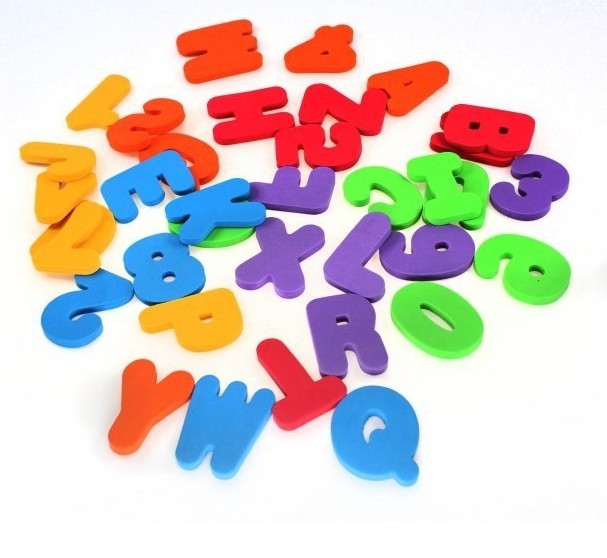 Foam Letters and Numbers – Educational Bath Toy for Kids