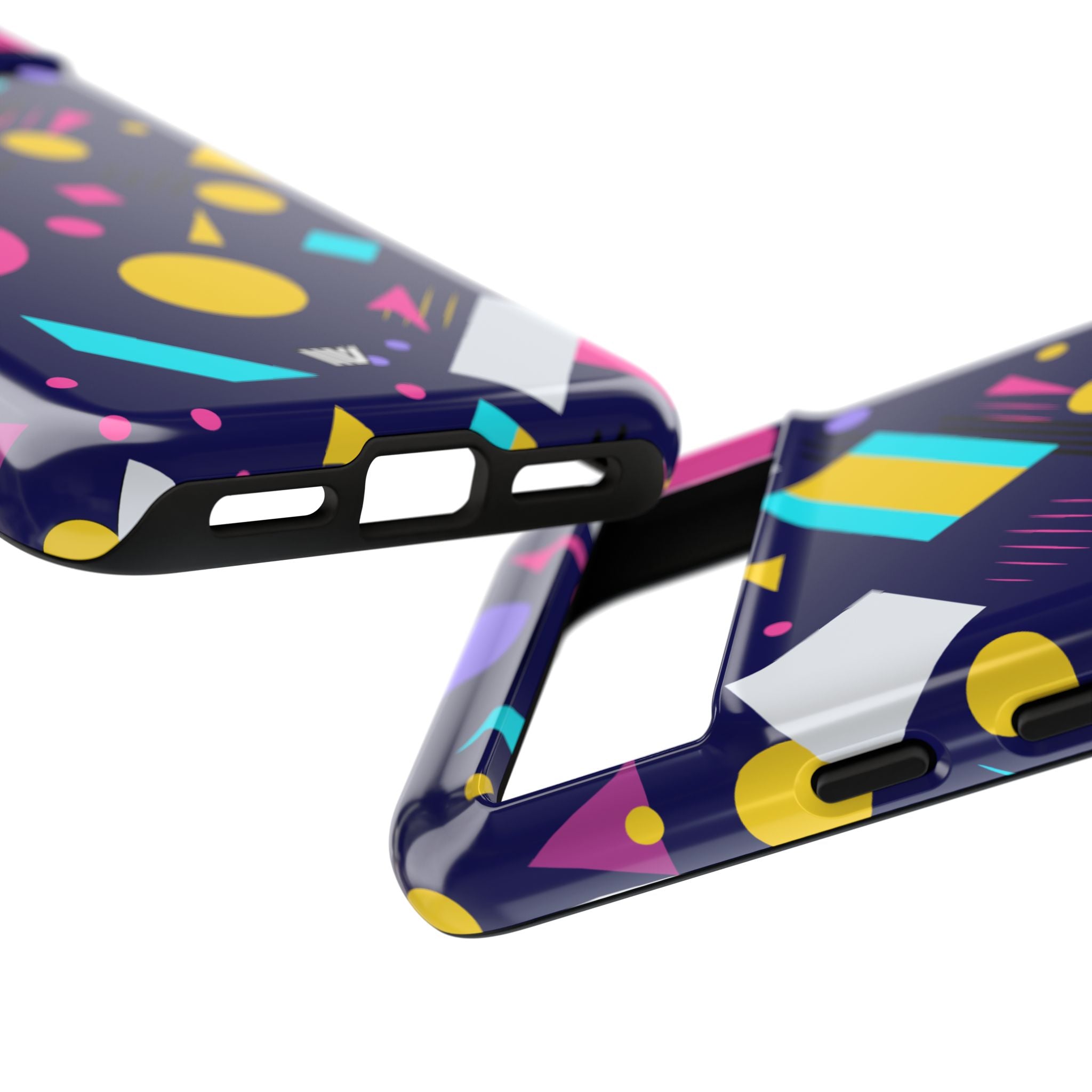 80s / 90s RETRO PATTERN DARK | Tough Phone Case