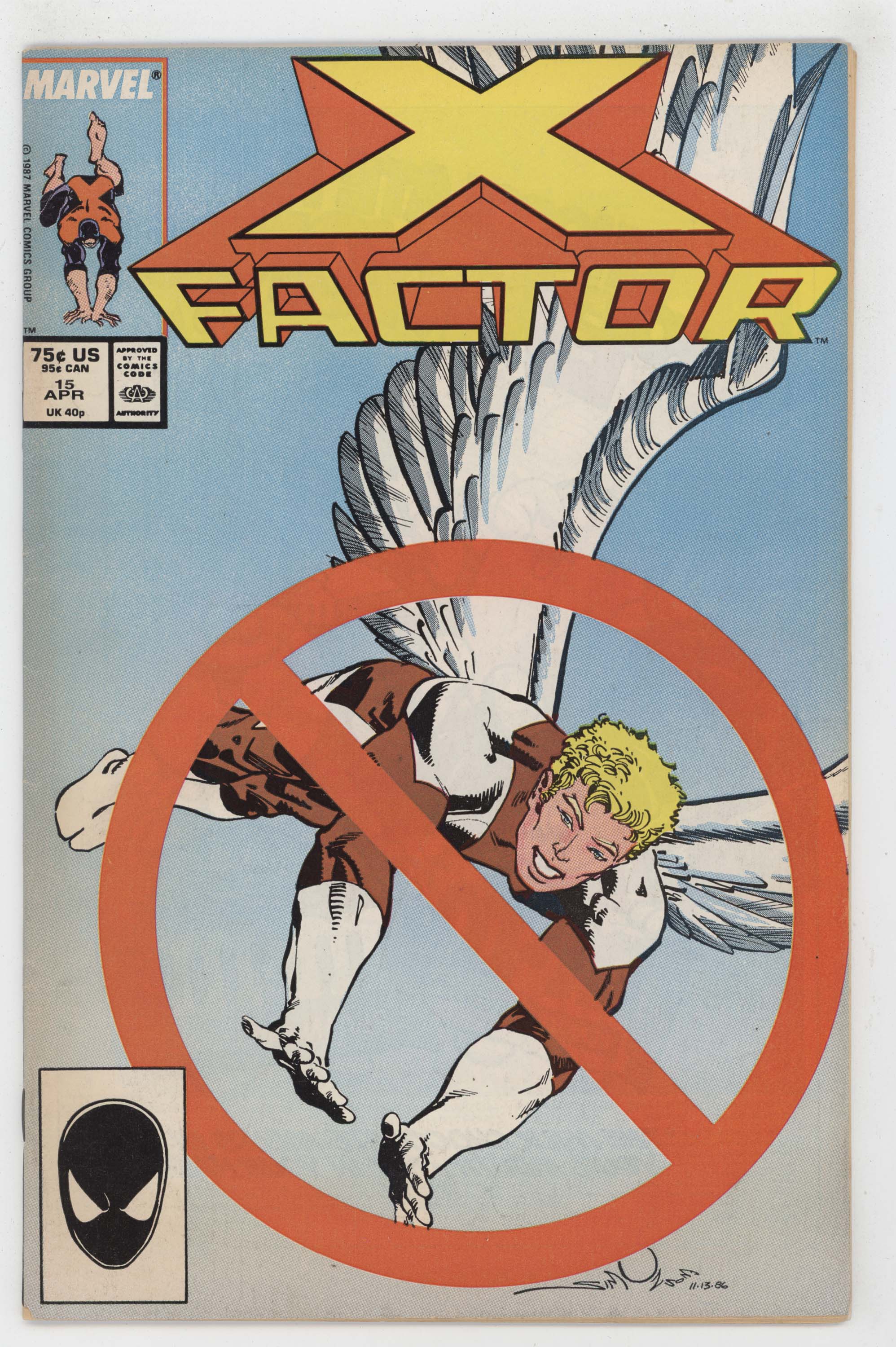 X-Factor 15 Marvel 1987 FN VF 1st Horsemen Of Apocalypse Angel Archangel