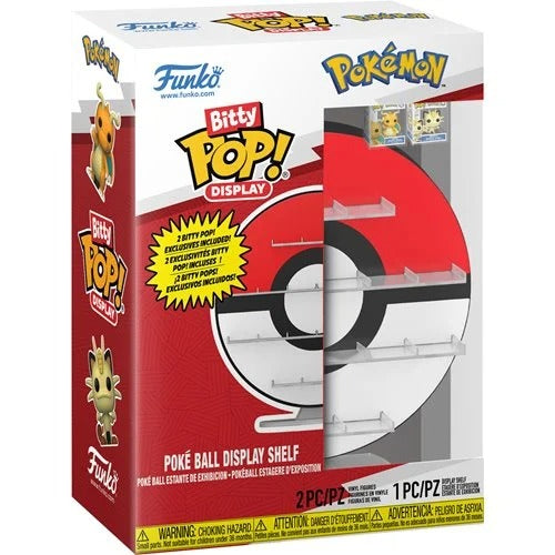 Funko Bitty Pop! Pokemon Poke Ball Display Shelf