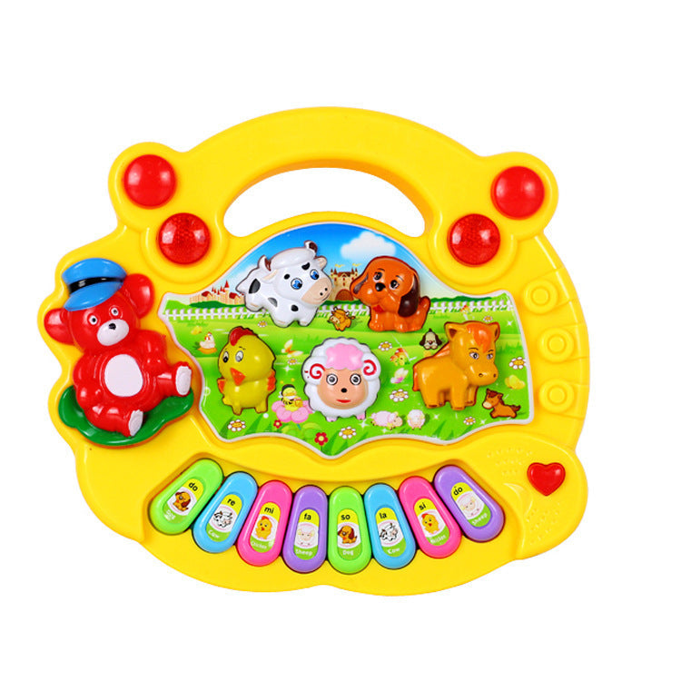 Farm Animal Musical Keyboard – Educational Piano Toy for Toddlers