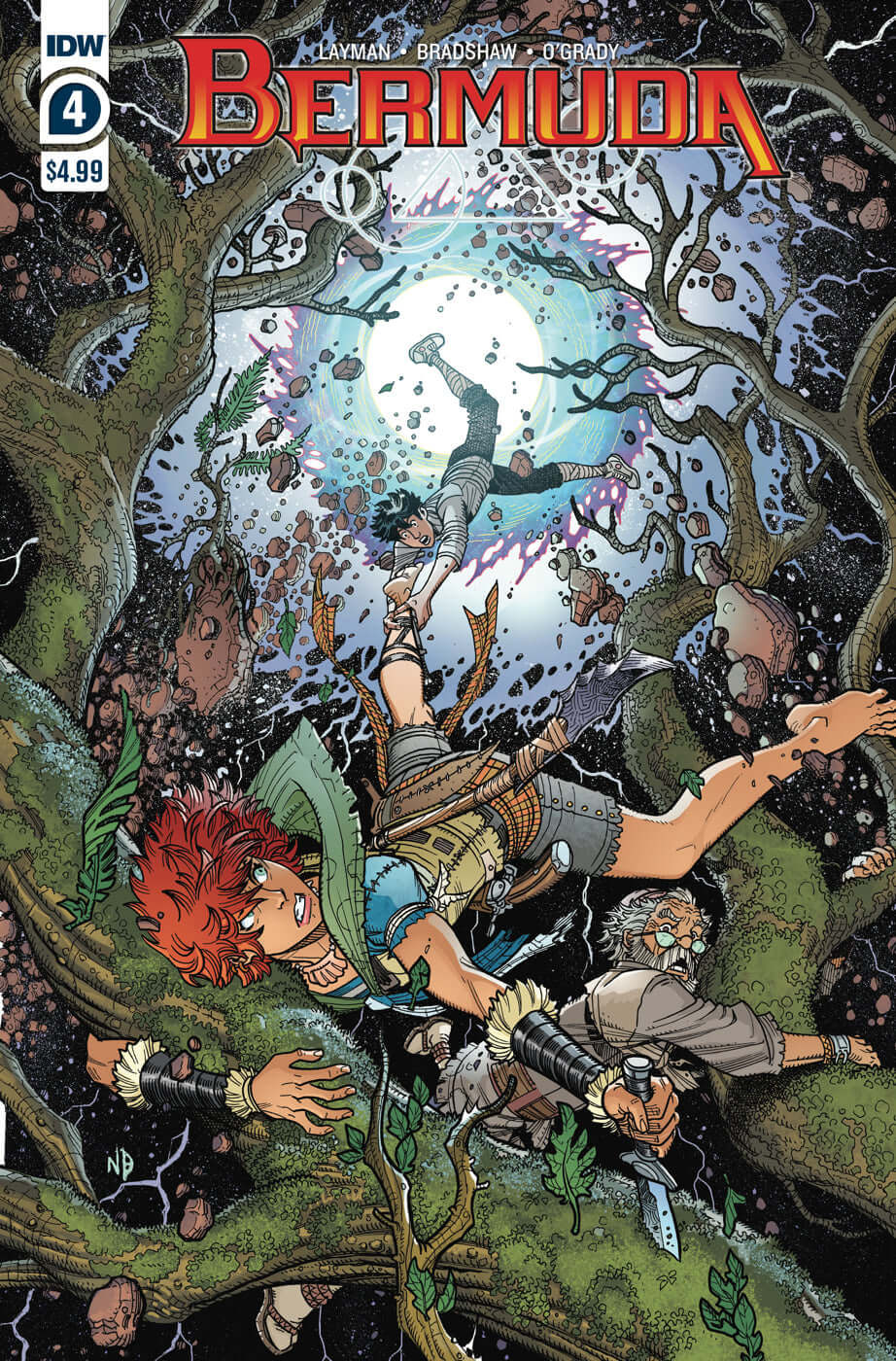 Bermuda #4 (Of 4) A Nick Bradshaw (10/20/2021) Idw