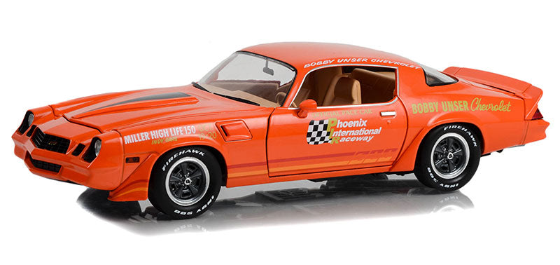 Greenlight 13647 1/18 Scale 1979 Miller High Life 150 Official Pace Car