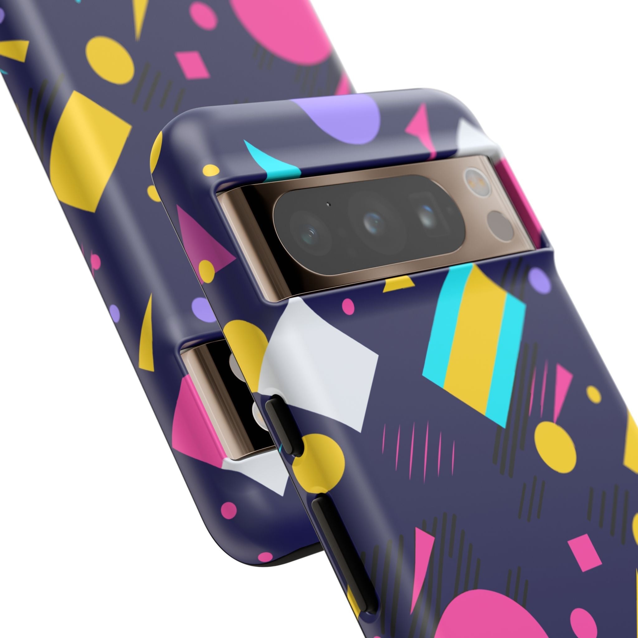 80s / 90s RETRO PATTERN DARK | Tough Phone Case