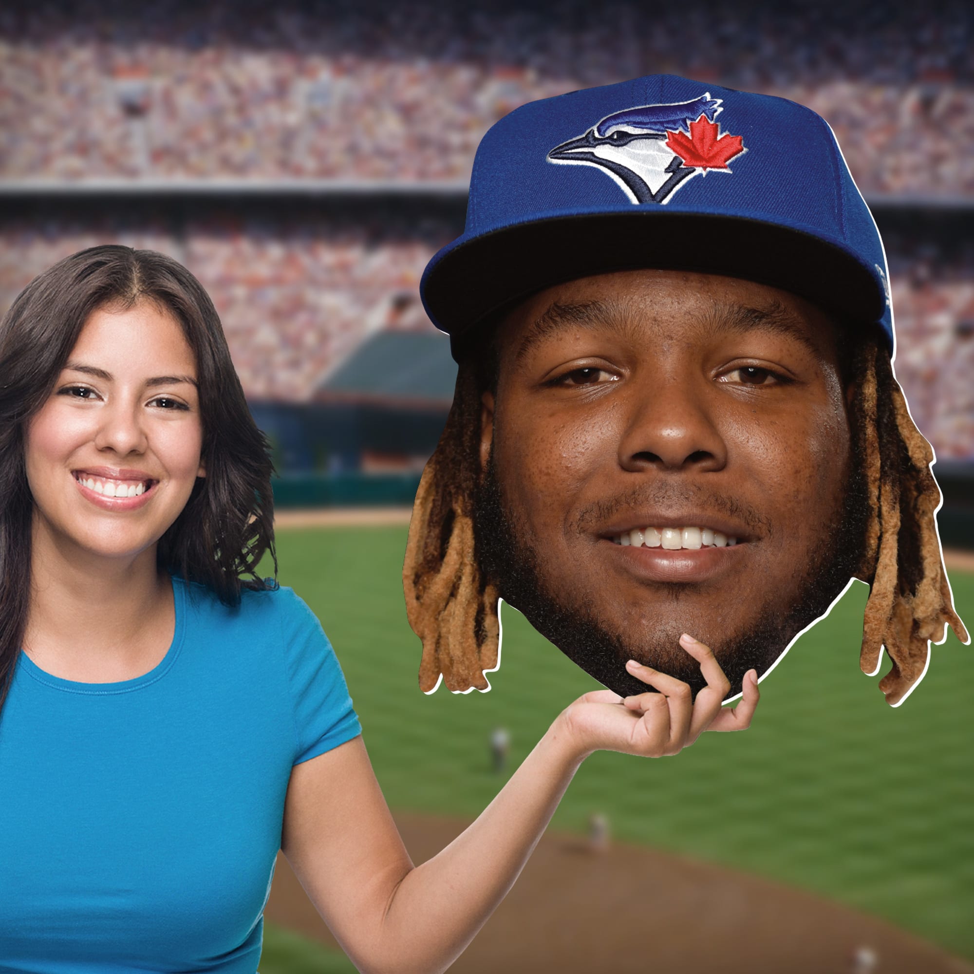Vladimir Guerrero Jr. - Big Head - Official MLB - Toronto Blue Jays - Foam Core Cutout