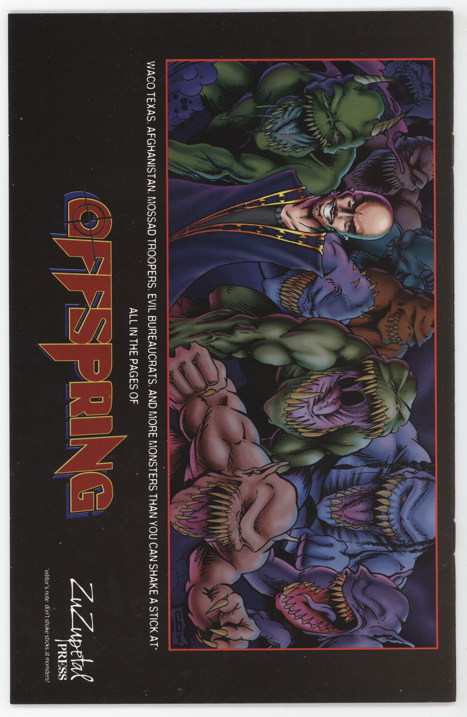 Offspring 1 ZuZupetal 1994 NM- 9.2 Signed Jeromy Cox
