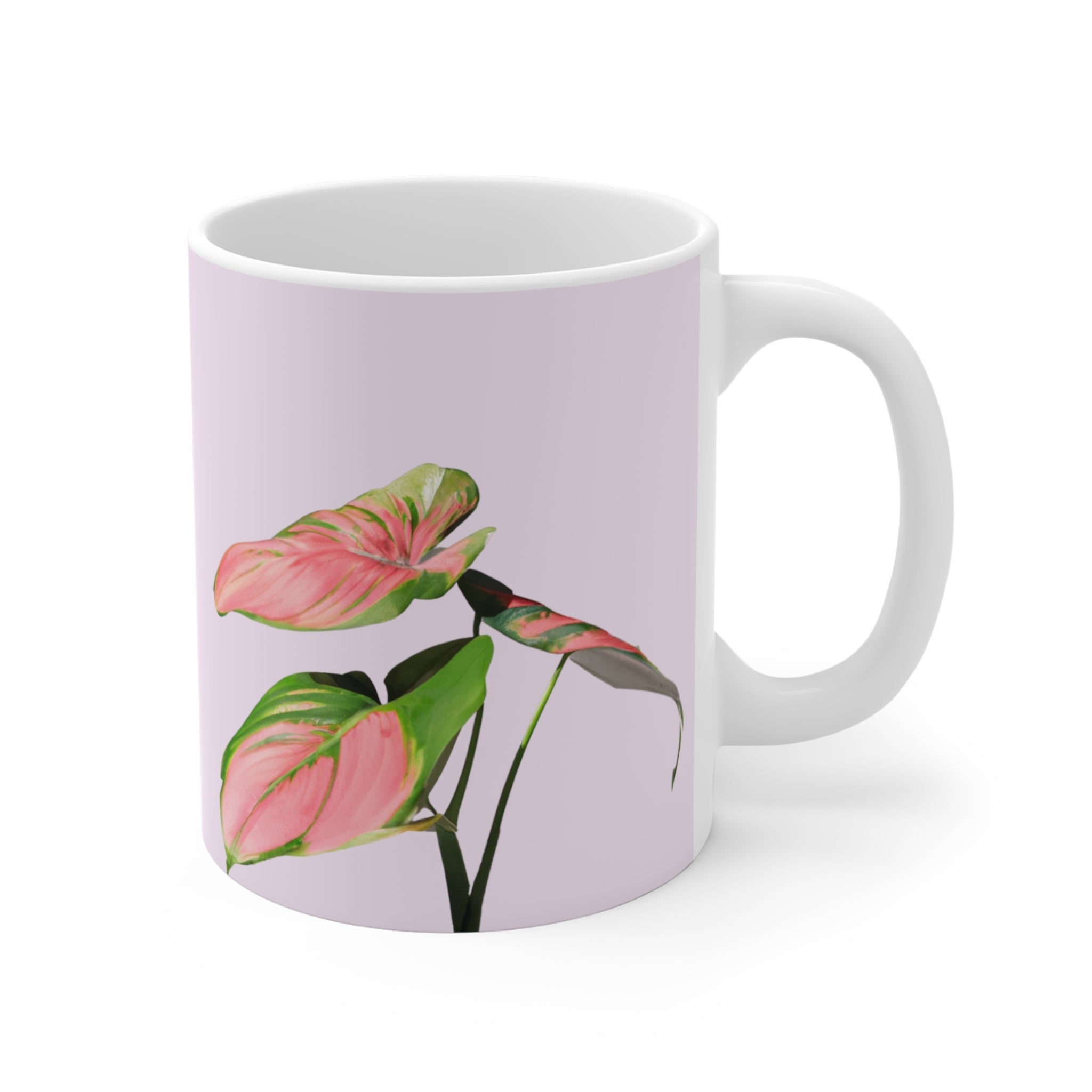 Philodendron Pink Princess Mug